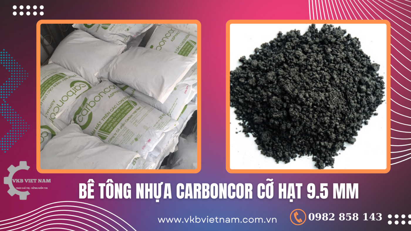 Bê tông nhựa Carboncor là vật liệu thảm đường nguội sử dụng bitum polymer hóa và đá cấp phối đặc biệt. Sản phẩm thi công dễ dàng, không cần nung nóng, thân thiện với môi trường và tiết kiệm chi phí.