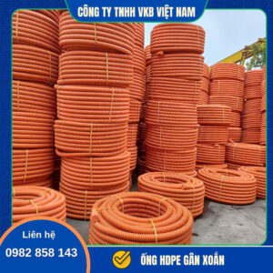 Ống HDPE gân xoắn chuyên dùng để bảo vệ cáp điện và cáp viễn thông trong các công trình hạ tầng kỹ thuật. Sản phẩm có khả năng chịu lực tốt, chống ăn mòn hiệu quả và phù hợp nhiều điều kiện thi công khác nhau.